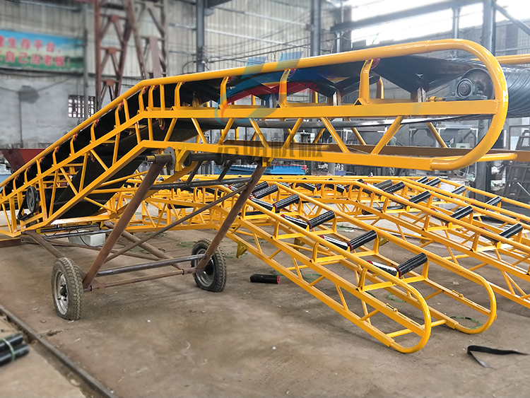 厢式货车装车皮带输送机